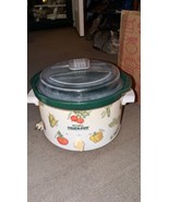 Vintage Rival 4 Qt Crock-Pot Slow Cooker Removable Green Stoneware 3154 ... - $1,122.24 MXN