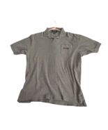 Polo Sport Ralph Lauren Gray Knit 100% Cotton Polo Large  - $33.20