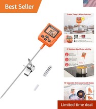 Accurate Digital Cooking Thermometer - Candy, Meat &amp; Oil with Backlit LCD - $840.68 MXN