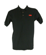 VONS Grocery Store Employee Uniform Polo Shirt Black Size M Medium NEW - $25.49