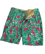 Loudmouth Shorts Adult 36” 11” Inseam AOP Sharks Ocean Green Pink Chino ... - €44,16 EUR