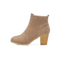 Autumn Winter Boots With High Heels Boots Shoes Martin Boots Women Ankle - £32.66 GBP