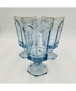 Vintage Fostoria Glass Virginia Light Blue Heavy Pressed Iced Tea Glass ... - £44.11 GBP