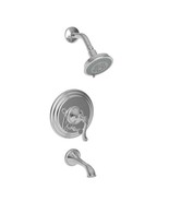 Newport Brass Tub and Shower Trim Set, Antique Nickel, Wall 3-982BP/15A - $821.92 CAD