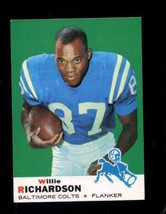 1969 Topps #5 Willie Richardson Exmt Colts *X65444 - £1.95 GBP