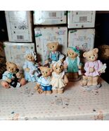 (6) Vtg Cherished Teddies Club Membears Only 1995-97 Wilson Eleanor Bear... - $23.21 CAD