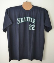 MLB Mens Seattle Mariners Robinson Cano T-Shirt Blue #22 Sz 3XL NWT - £19.17 GBP