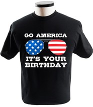Go America Its Your Birthday Us Flag 4th Of July America Sunglasses America Flag - £13.54 GBP+
