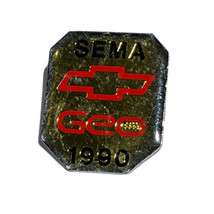 1990 Chevy Sema Truck Auto Racing Team Member Race Car Lapel Pin Pinback - £3.95 GBP
