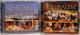 Jerusalem &amp; Israel Homecoming - Gaither Gospel Series 2 Music CD - £6.98 GBP