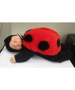 Anne Geddes Labybug Baby Sleeping 15&quot; 1997 - $13.36