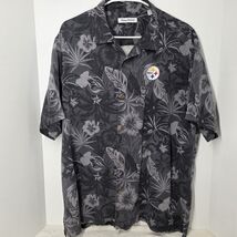 Tommy Bahama Pittsburg Steelers Men's XL Tall Short Sleeve Button Down S... - $59.39