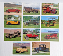 Vintage Antique Car Postcards Harrah&#39;s Auto Museum Lot of 11 - £16.24 GBP