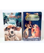 Walt Disney&#39;s Masterpiece 1998 Lady And The Tramp &amp; Warner Bros. Shiloh ... - £10.35 GBP