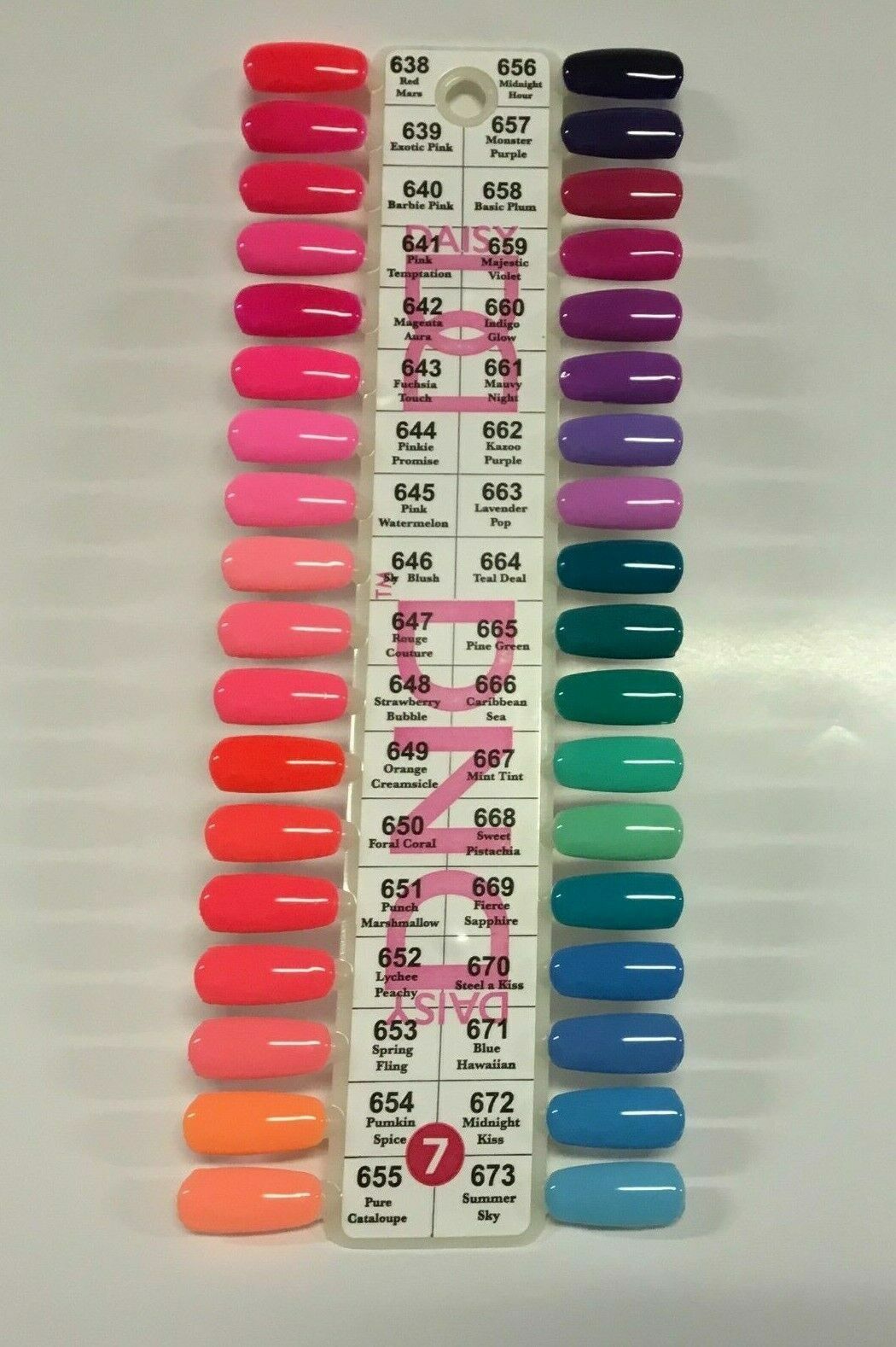 DND Daisy Matching Soak Off Gel Polish full size .5oz LED/UV Duo List F - $10.50