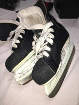 Brett Hull Ultra Ice/ Hockey Skates Size 3 Us Black - £45.75 GBP