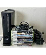 Xbox 360 Elite HDMI Console With 10 Games &amp; Controller. No Hard Drive. T... - $2,522.26 MXN