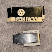 Barlow Money Clip Vintage New "Concepts For Progress" 1976 With Box B2 - $9.04