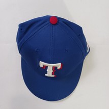 Team MLB OC Sports Texas Rangers Youth Back Strap Blue Baseball Cap Hat image 6