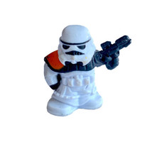 Star Wars Squinkies Storm Trooper Eraser Collectible Pencil Topper 1” - £7.23 GBP