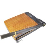 Westcott 12&#39;&#39; TrimAir Wood Guillotine Paper Cutter Paper Trimmer 30 Sheet  - $1,565.12 MXN