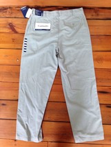 New NWT Lands End Classic Fit 100% Cotton Chinos Pale Blue Sage Mens 34 ... - £31.44 GBP