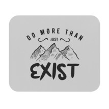 Personalized Mouse Pad: Inspirational Mountain Graphic, &quot;Do More Than Ju... - £10.72 GBP