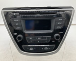 2014-2016 Hyundai Elantra AM FM CD Player Radio Receiver OEM H04B38001 - $60.47
