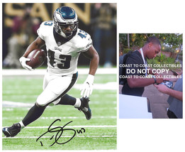 Darren Sproles signed Philadelphia Eagles football 8x10 photo Proof autographed - £59.34 GBP