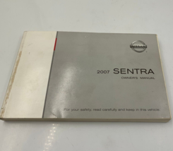 2007 Nissan Sentra Owners Manual Handbook OEM G03B47032 - $31.49