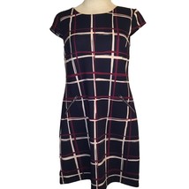 Retro Cap Sleeve Midi Pull-Over Dress Ladies Size Small - $18.70