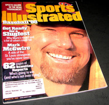 Sports Illustrated Magazine Mar 23 1998 Mark Mc Gwire Roger Maris Ncaa Tourney - £7.98 GBP