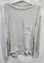Women's XS Perfectly Cozy Pullover Soft Sweatshirt - Stars Above™ Light Gray image 2