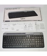 Logitech K585 Slim Wireless USB Unifying Receiver &amp; Bluetooth Keyboard G... - $39.60