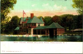 Barca Casa Roger Williams Park Providence Rhode Island Ri Unp Udb 1900s Postcard - £5.73 GBP