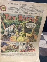 TEX RITTER  Comic Book - $74.49