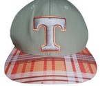 NCAA Tennessee University Volunteers Vols Russell Plaid Orange Hat Cap S... - $14.84