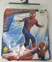 Spider-Man Costume Child Cosplay Dress Up The Amazing 2 Rubie&#39;s Large 2014 - £7.43 GBP