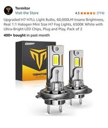 Upgraded H7 H7LL Light Bulbs, 60,000LM Insane Brightness, Real 1:1 H7/H7LL - €51,05 EUR Upgraded H7 H7LL Light Bulbs, 60,000LM Insane Brightness, Real 1:1 H7/H7LL - €51,05 EUR