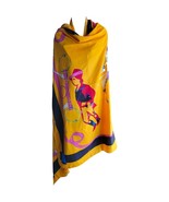 NEW Large Vibrant Multicolor Print Scarf/Wrap Size 50x76 - $29.00