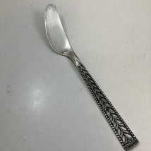 Nils Hansen Juvel .830 Silver Flat Handle 6 Inch Butter Spreader - $34.60