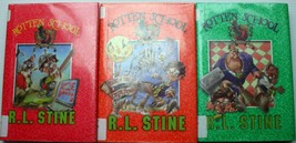Lot 3 R.L. Stine Rotten School CREEPY THINGS~BATTLE OF DIDDYS~TEACHER FR... - £10.40 GBP