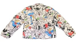 Disney Mickey Mouse Toddler Jacket Size 3 Red Lined Zip Coat image 7