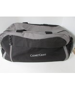 Mens/Ladies Medium Travel Duffle Bag Cadaret Grant Corporate Logo Black ... - $14.80