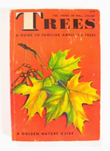 TREES: A Golden Nature Guide to Familiar American Trees (1956,Paperback) Vtg - £7.86 GBP