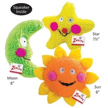 Smiling Colorful Celestial Dog Toys Berber Moon Star Sun Toy or Set of A... - £8.60 GBP+