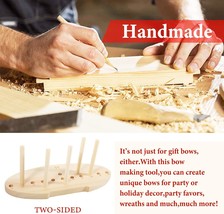   Wooden Wreath Bow Maker Tool for Creating G - £18.17 GBP