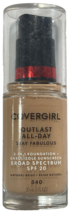 CoverGirl Outlast 840 Natural Beige Stay Fabulous 3 in 1 Liquid Foundati... - $528.32 MXN