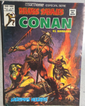 SAVAGE SWORD OF CONAN #75 (1979 Spain) B&amp;W Marvel magazine in Spanish FINE- - $24.74