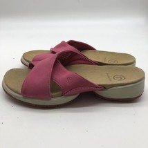 Rockport sandals Women&#39;s 6 Suede  Pink - £10.44 GBP